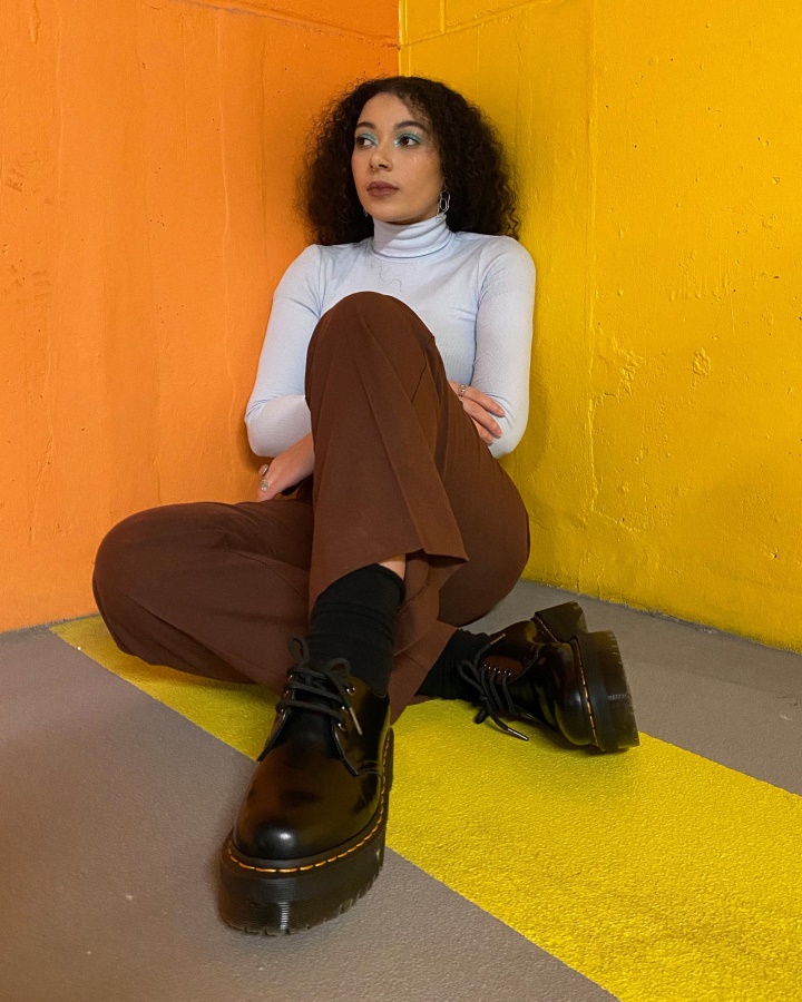 Negru Lustruit Neted Dr.martens Romania 1461 Pantofi Cu Platforma Piele Neteda