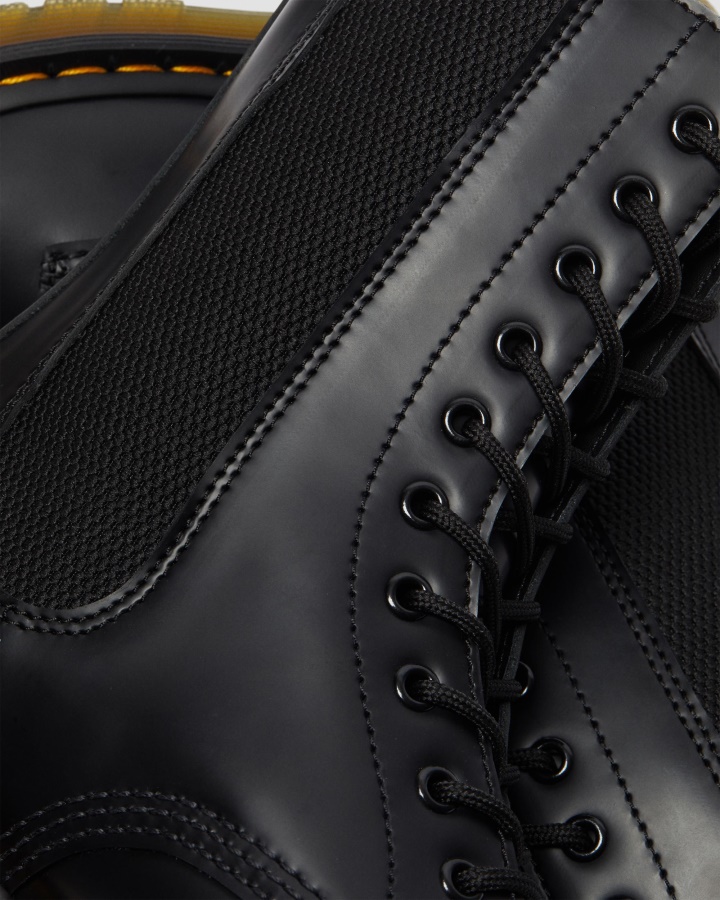 1490 Cizme Harper Piele Cu Siret Dr.martens Romania Piele Neteda Neagra