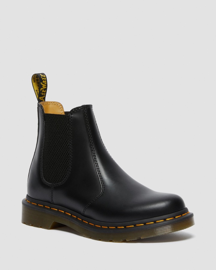 2976 Cizme Chelsea Din Piele Netedă De Damă Canada Dr.martens Romania Piele Netedă Neagră