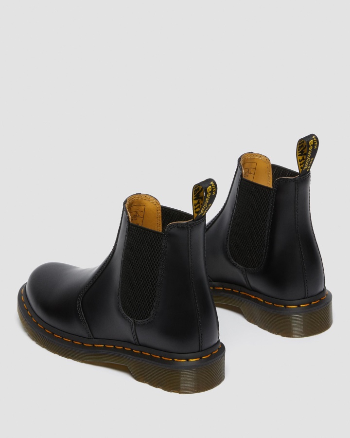 2976 Cizme Chelsea Din Piele Netedă De Damă Canada Dr.martens Romania Piele Netedă Neagră