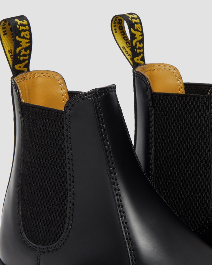 2976 Cizme Chelsea Din Piele Netedă De Damă Canada Dr.martens Romania Piele Netedă Neagră