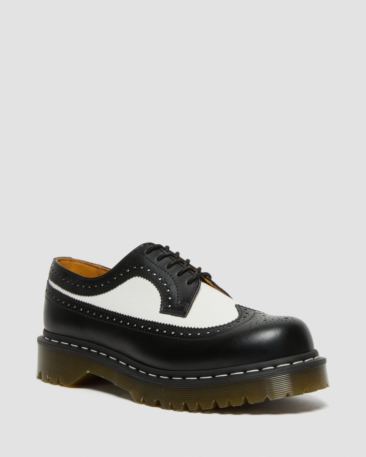 3989 Pantofi Brogue Din Piele Neteda Bex Dr.martens Romania Piele Neteda Neagra