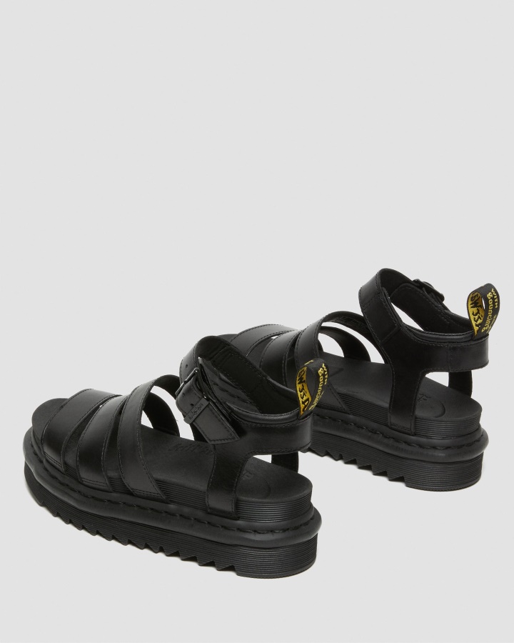 Sandale De Dama Brando Cu Curea Din Piele Brando Dr.martens Romania Blaire