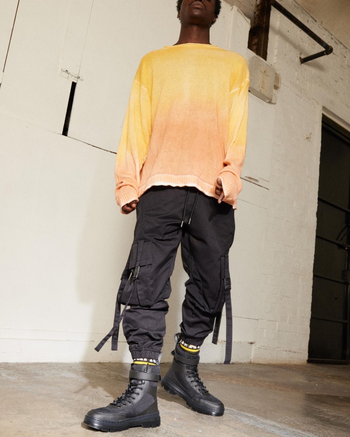 Piepteni Tech Poli Cizme Casual Canada Dr.martens Romania Negru Element-poli Rip Stop