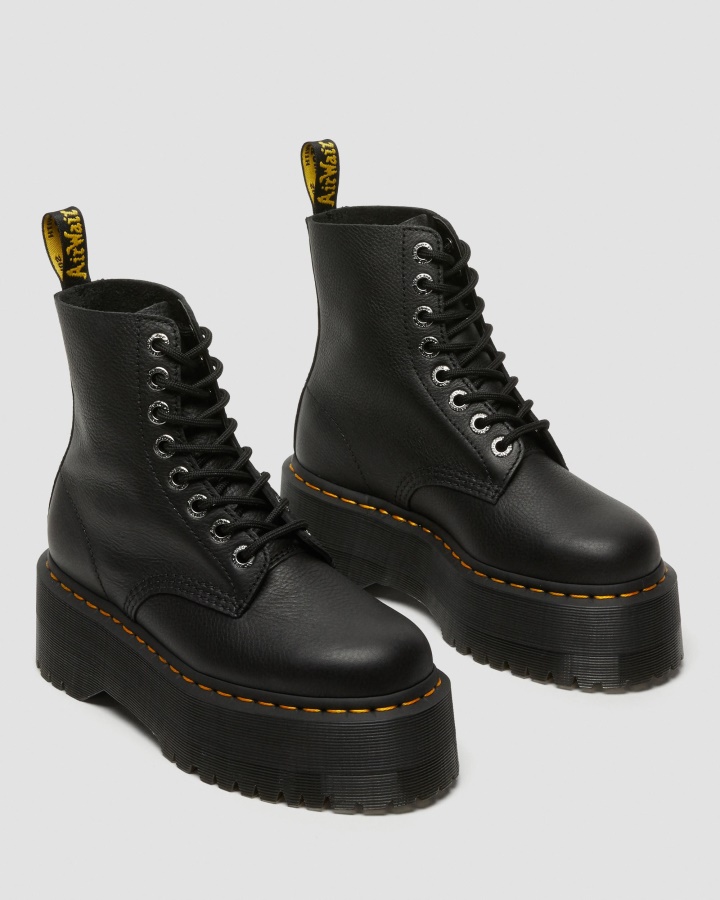 1460 Pascal Max Ghete Platforma Piele Neagra Pisa Dr.martens Romania