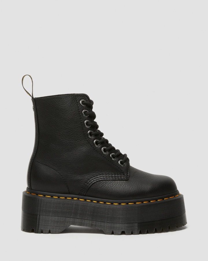 1460 Pascal Max Ghete Platforma Piele Neagra Pisa Dr.martens Romania