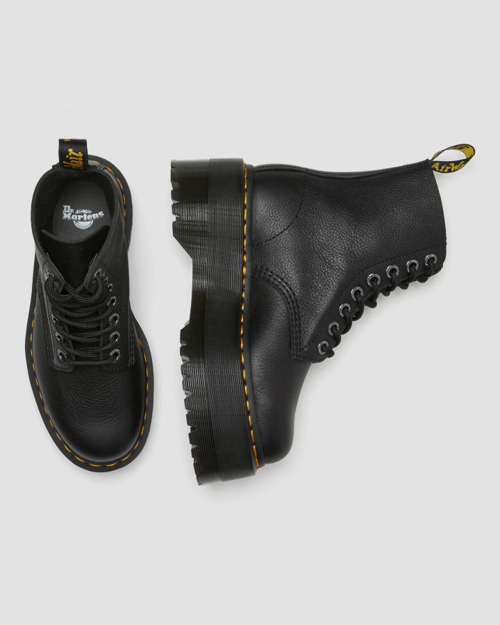 1460 Pascal Max Ghete Platforma Piele Neagra Pisa Dr.martens Romania