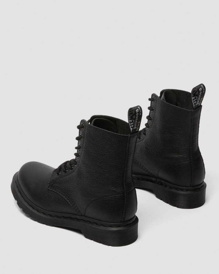 Dr.martens Romania Black Virginia 1460 Pascal Cizme Dama Mono Siret