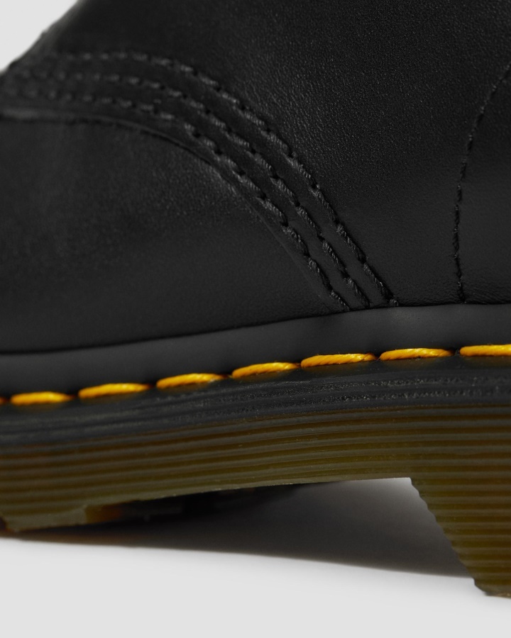 1460 Cizme De Dama Din Piele Napa Cu Siret Negru Nappa Dr.martens Romania