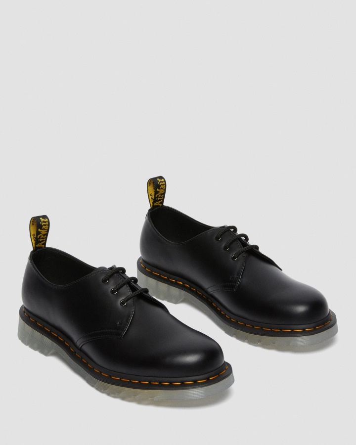 1461 Pantofi Oxford Piele Neteda Iced Piele Neteda Neagra Dr.martens Romania