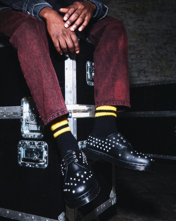 Pantofi Oxford Din Piele Wanama Dr.martens Romania Negri Wanama 1461