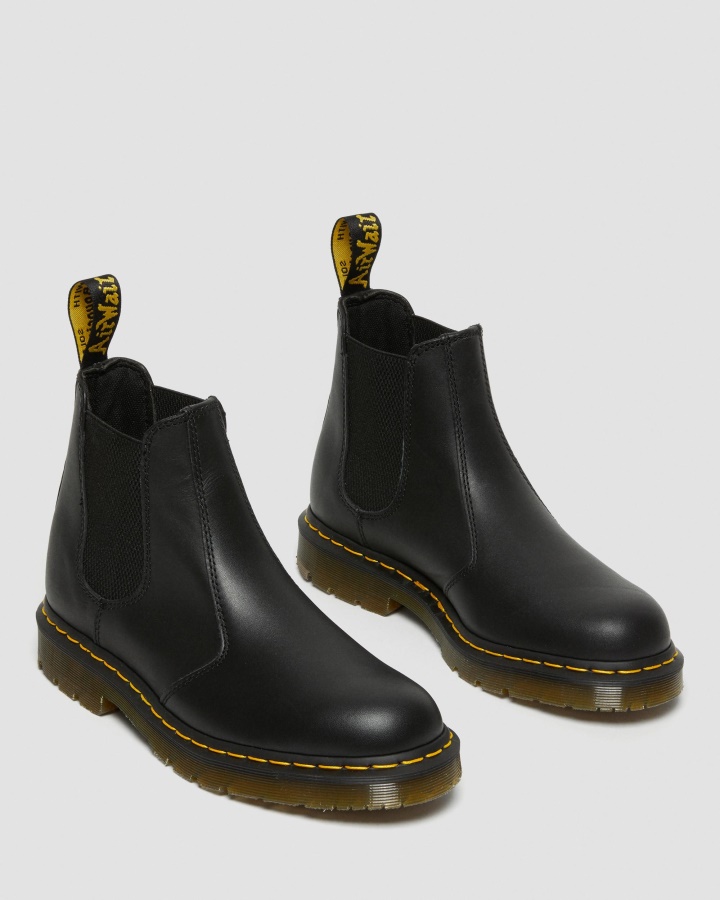Dr.martens Romania Negru Industrial Full Grain 2976 Piele Antiderapantă Cizme Chelsea