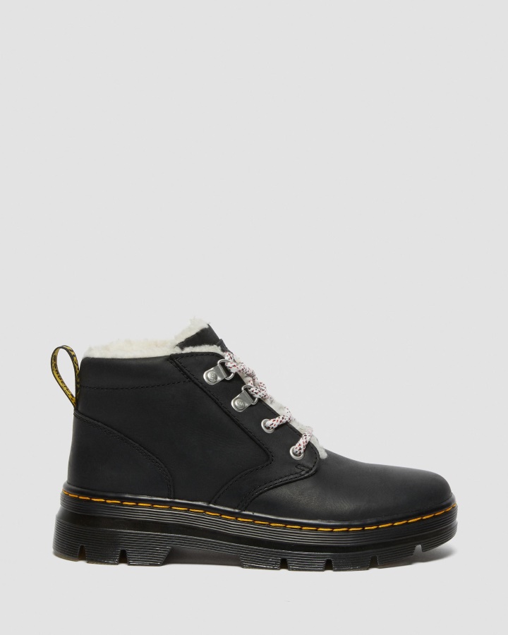 Dr.martens Romania Negru Wyoming Cizme Casual Căptușite Din Imitație De Shearling