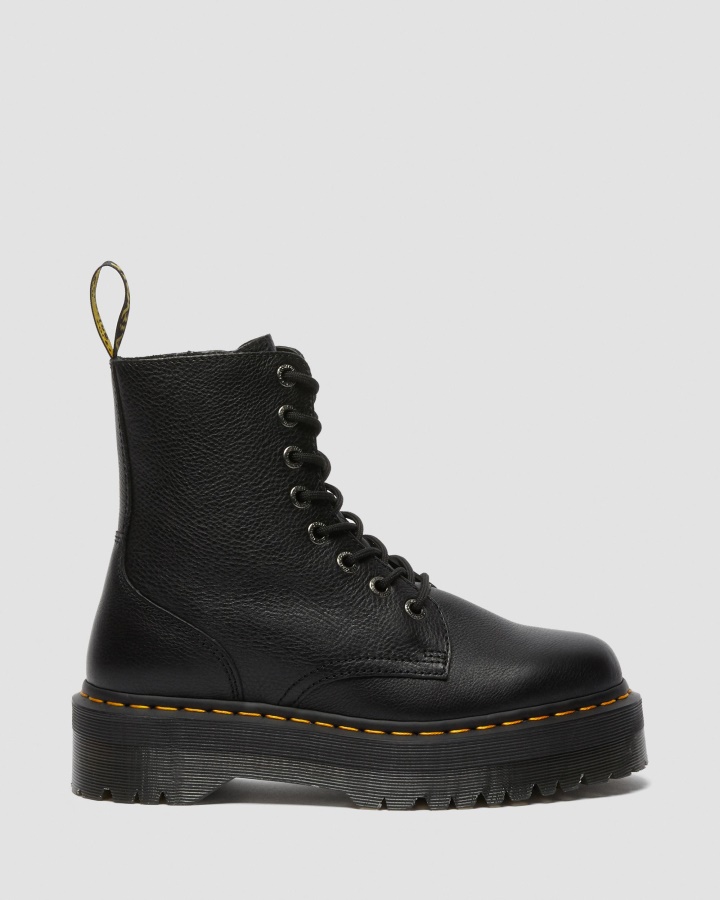 Jadon Iii Pisa Cizme Platforma Piele Neagra Pisa Dr.martens Romania