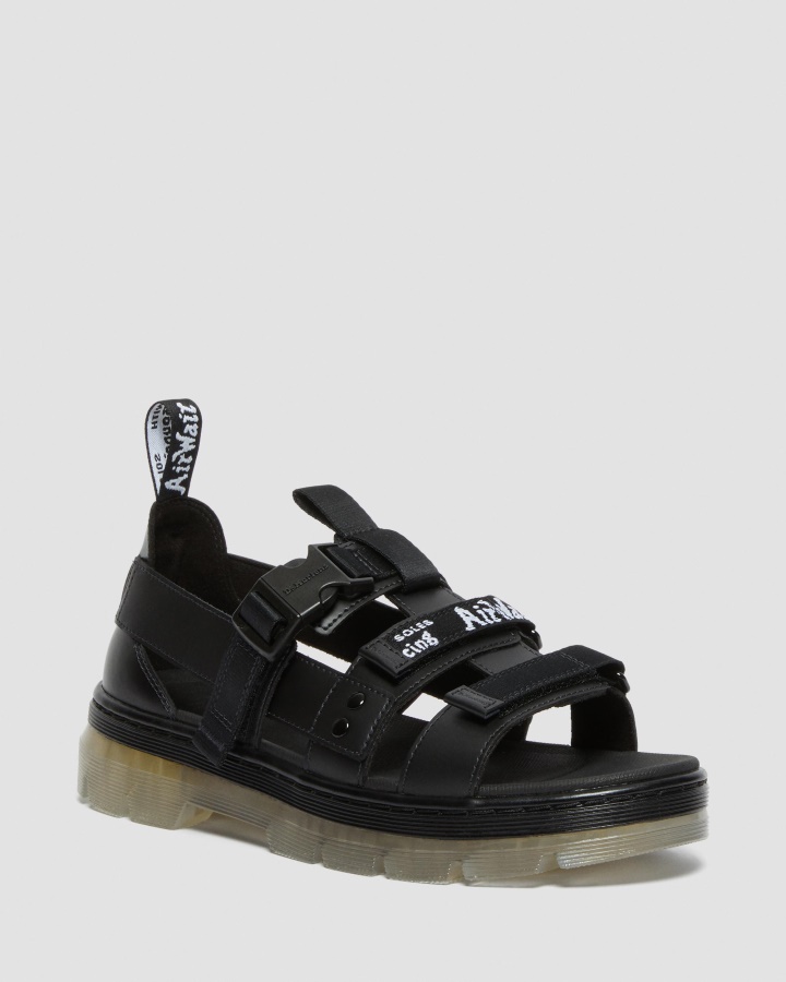 Sandale Casual Dr.martens Romania Negre Kiev Pearson Iced