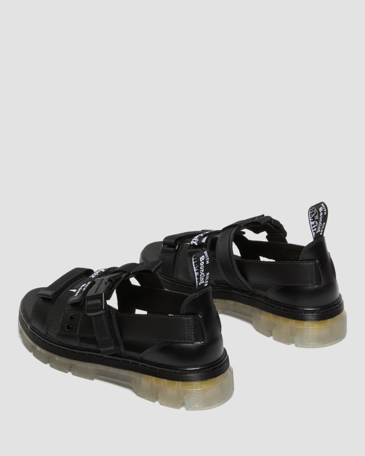 Sandale Casual Dr.martens Romania Negre Kiev Pearson Iced