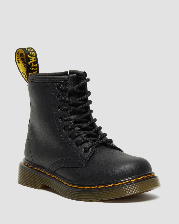 Cizme Cu șireturi Din Piele 1460 Softy T Pentru Copil Mic Romario Dr.martens Romania