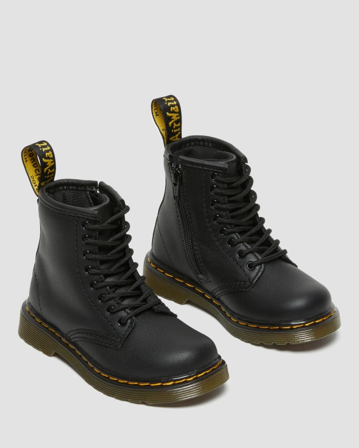 Cizme Cu șireturi Din Piele 1460 Softy T Pentru Copil Mic Romario Dr.martens Romania