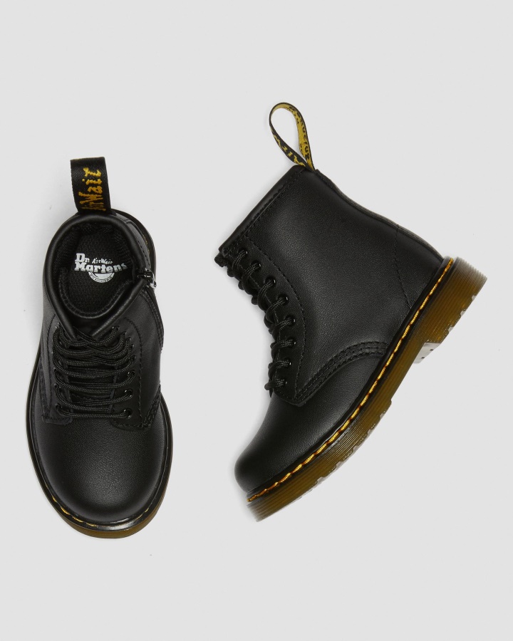 Cizme Cu șireturi Din Piele 1460 Softy T Pentru Copil Mic Romario Dr.martens Romania