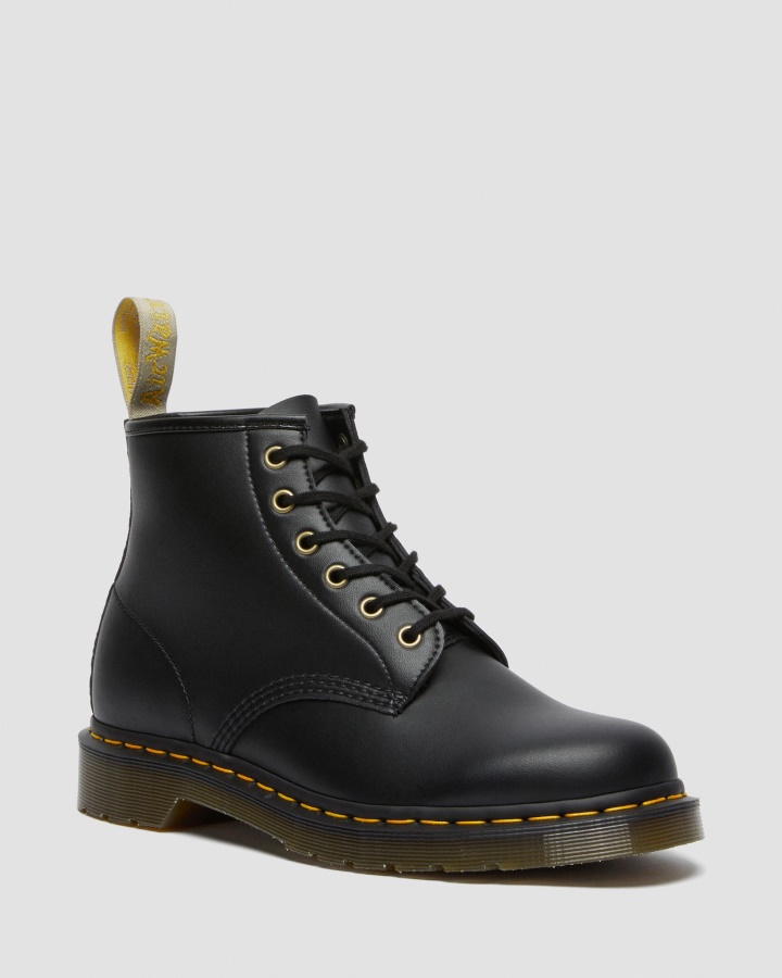 Dr.martens Romania Black Felix Rub Off Vegan 101 Felix Botine