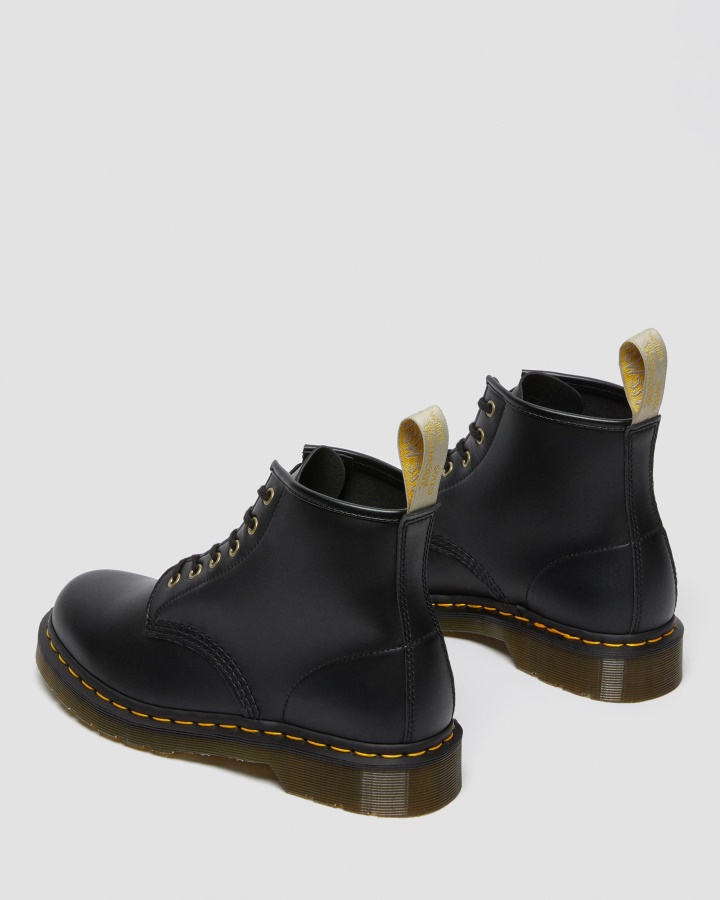 Dr.martens Romania Black Felix Rub Off Vegan 101 Felix Botine