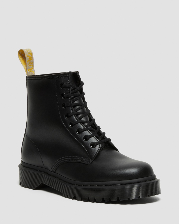 Cizme Vegane 1460 Bex Mono Cu șireturi Negru Felix Rub Off Dr.martens Romania
