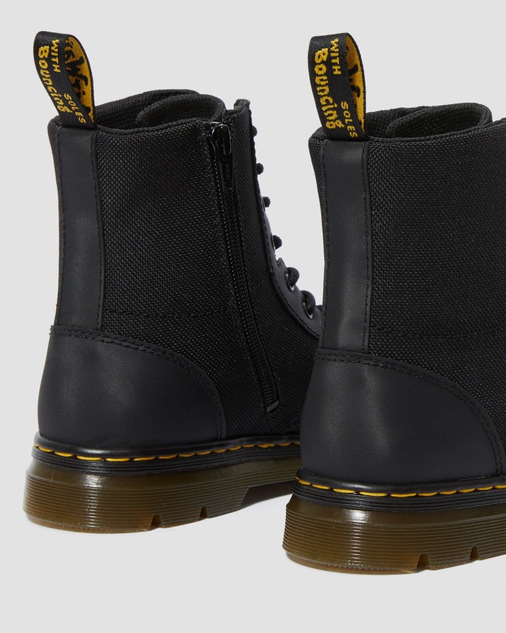 Dr.martens Romania Negru Extra Dur Poli+rubery Piepteni Tineret Cizme Casual Extra Tough Poli