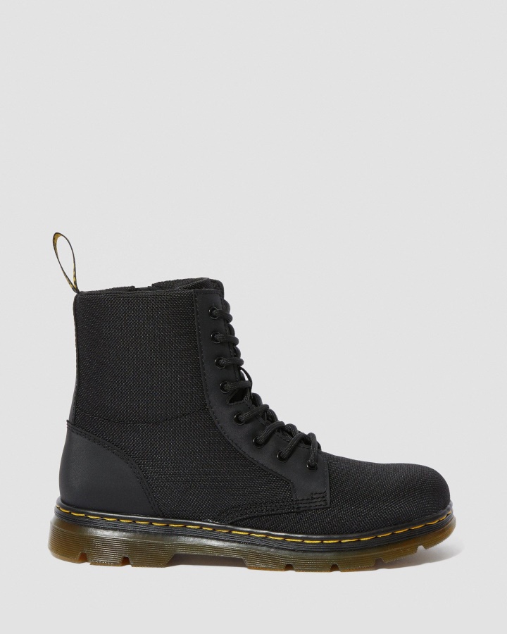 Dr.martens Romania Negru Extra Dur Poli+rubery Piepteni Tineret Cizme Casual Extra Tough Poli