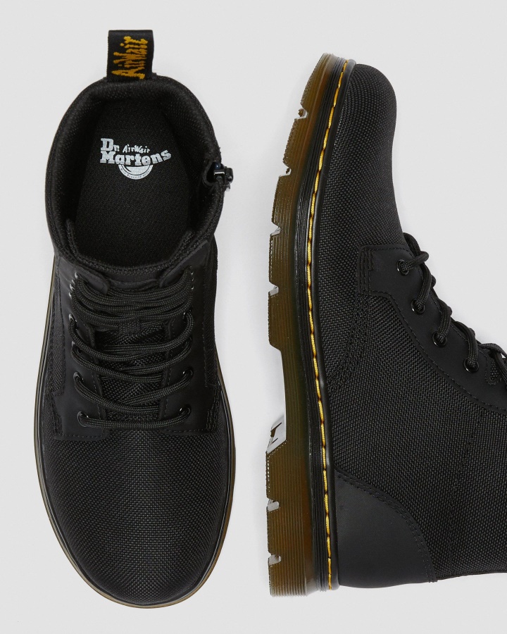 Dr.martens Romania Negru Extra Dur Poli+rubery Piepteni Tineret Cizme Casual Extra Tough Poli