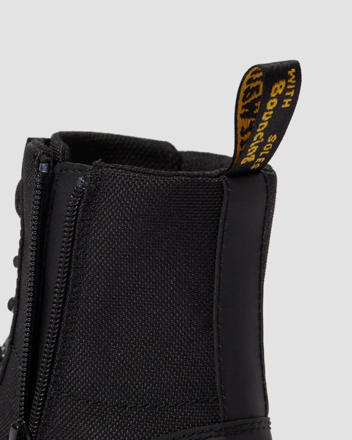 Dr.martens Romania Negru Extra Dur Poli+rubery Piepteni Tineret Cizme Casual Extra Tough Poli