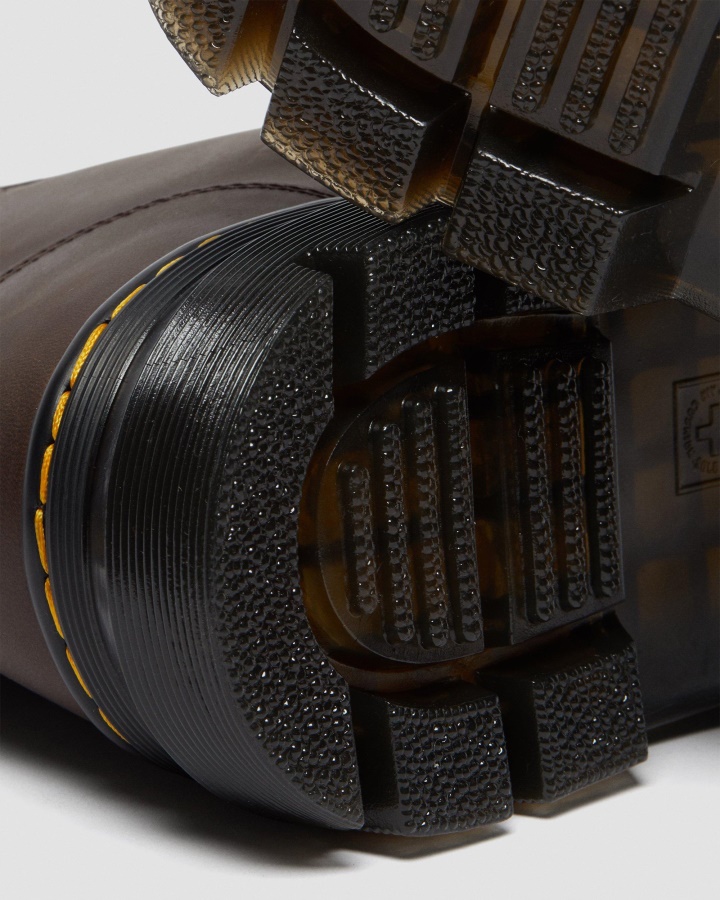 Cizme Casual Din Piele Moale Maro Piele Cal Nebun Dr.martens Romania