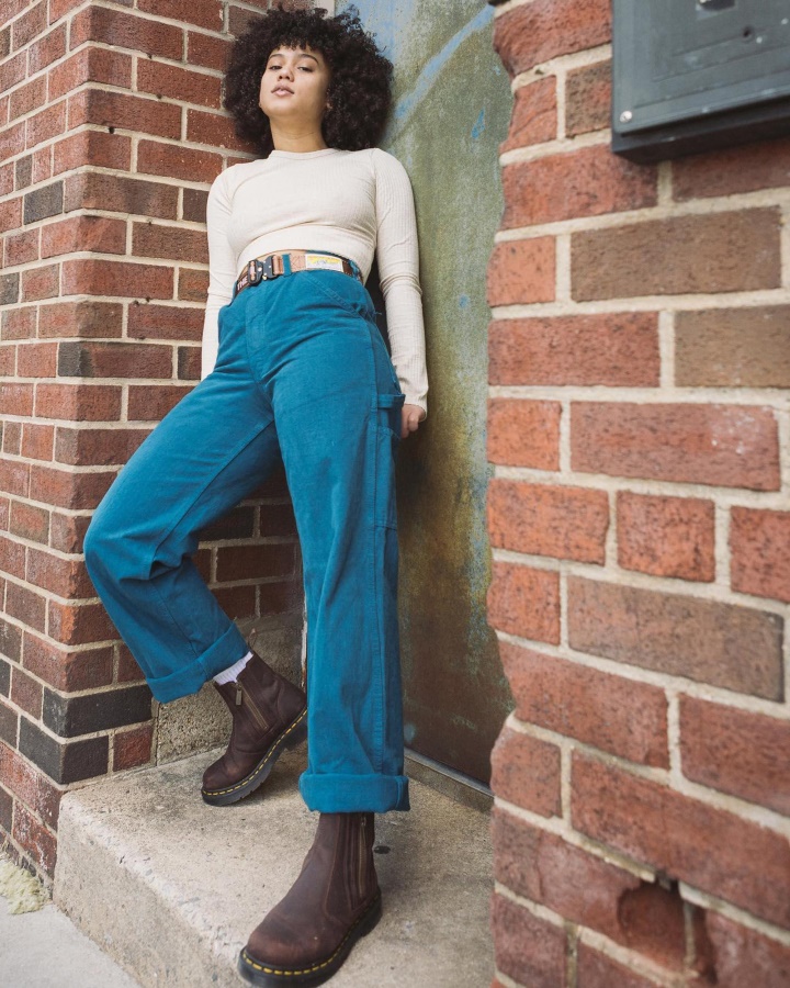 Cizme Chelsea Dm's Wintergrip Cu Fermoar Dr.martens Romania 2976 Maro