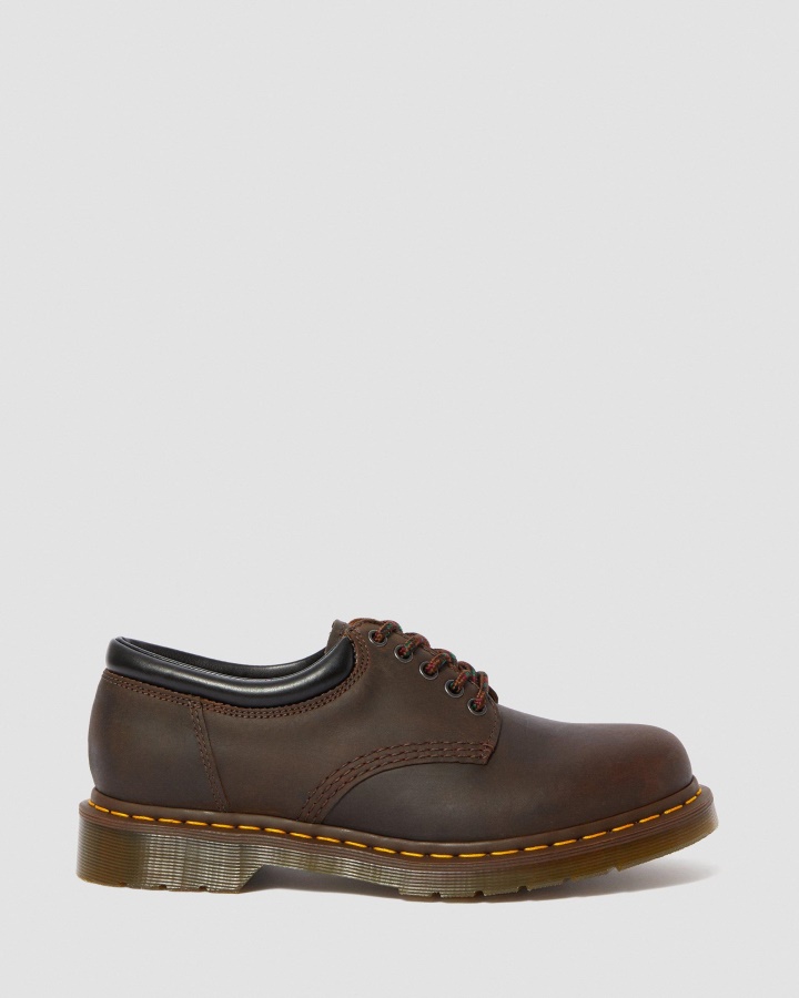 8053 Pantofi Casual Din Piele Cal Nebun Maro Piele Cal Nebun Dr.martens Romania