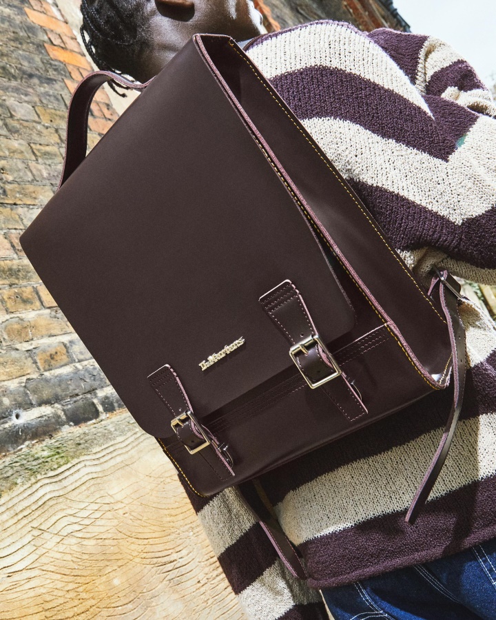 Rucsac Cutie Piele Burgundy Kiev Dr.martens Romania