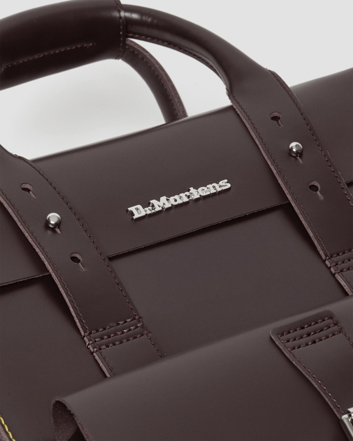 Burgundy Kiev & Rucsac Neted Din Piele Dr.martens Romania