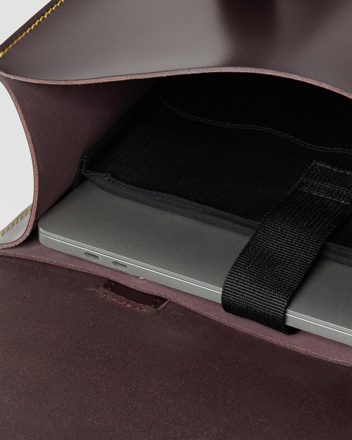 Burgundy Kiev & Rucsac Neted Din Piele Dr.martens Romania