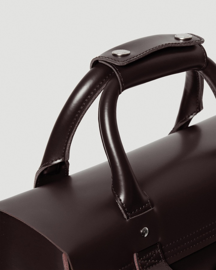 Burgundy Kiev & Rucsac Neted Din Piele Dr.martens Romania