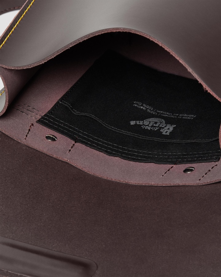 Rucsac Mini Piele Dr.martens Romania Burgundy Smooth+kiev