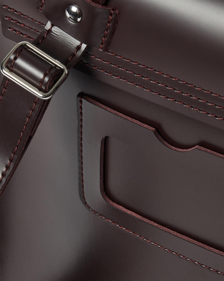 Rucsac Mini Piele Dr.martens Romania Burgundy Smooth+kiev