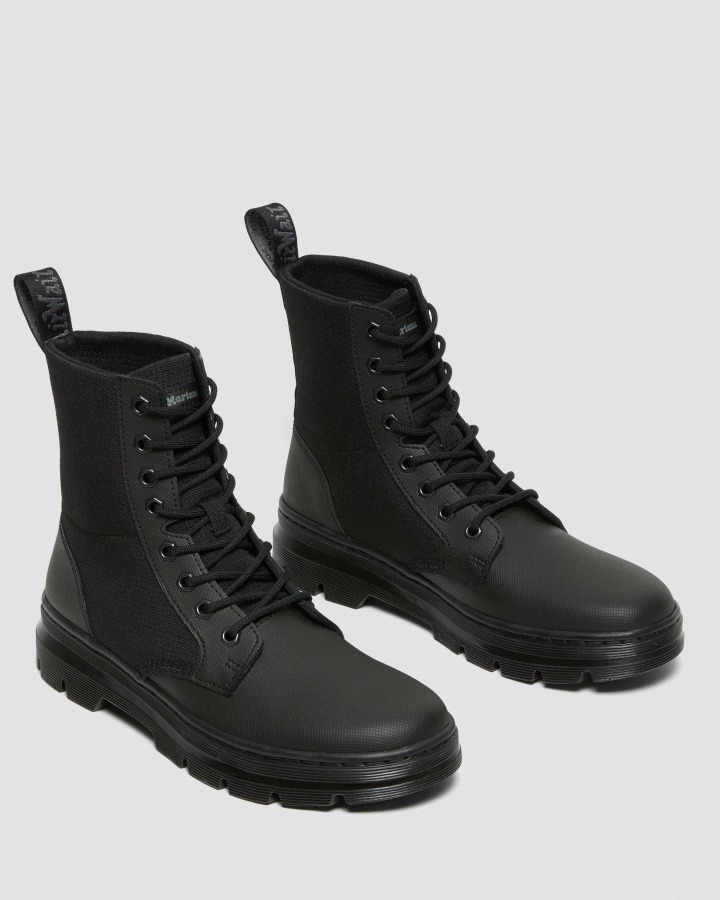 Negru-negru Element-poli Rip Stop Cizme Dr.martens Romania Combs Ii Poli Casual