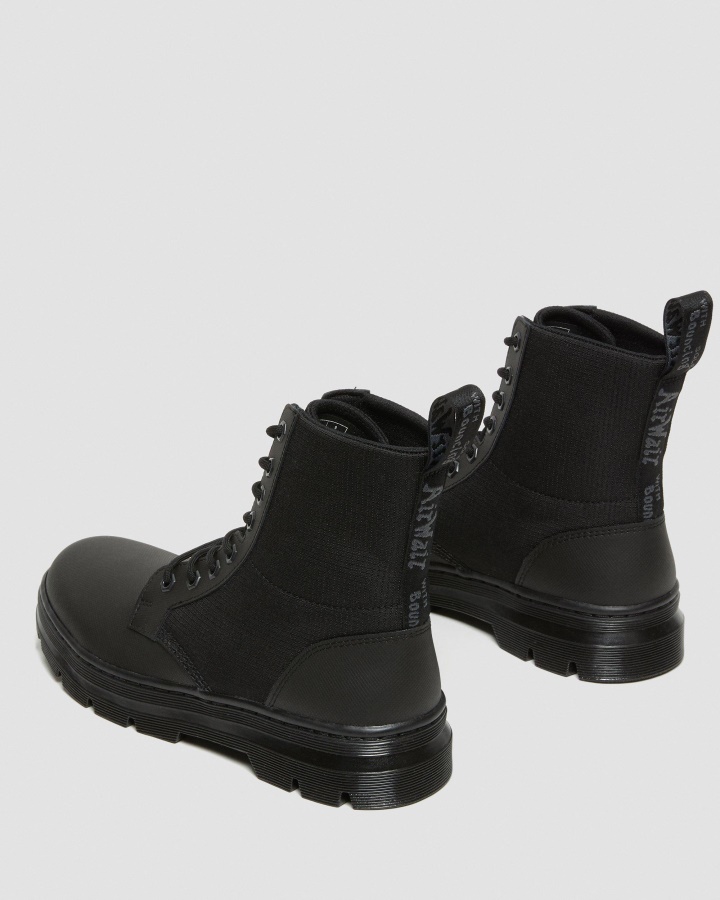 Negru-negru Element-poli Rip Stop Cizme Dr.martens Romania Combs Ii Poli Casual