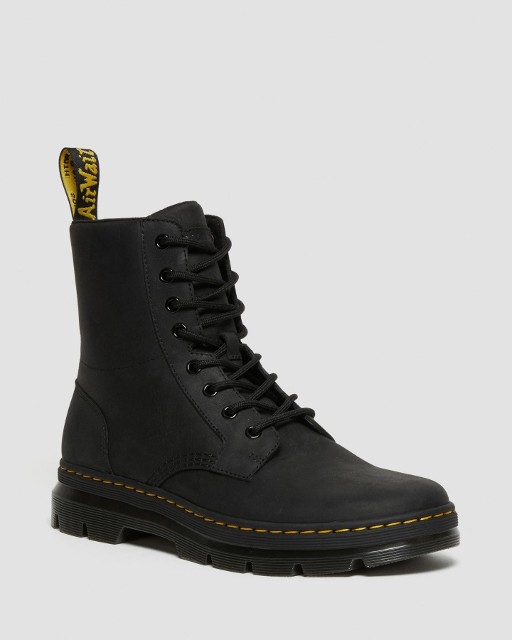 Black Wyoming Dr.martens Romania Combs Piele Cizme Casual