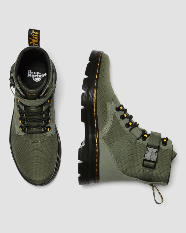 Piepteni Tech Ii Poli Cizme Casual Verde Kaki Accord+poli Ripstop Dr.martens Romania