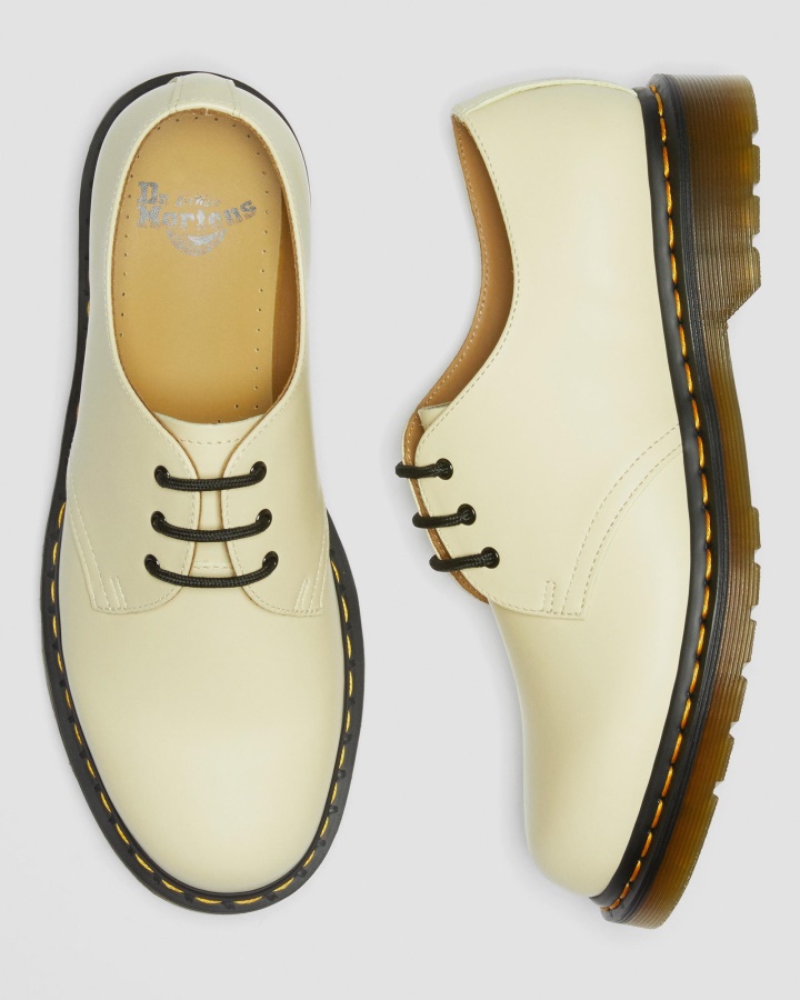 1461 Pantofi Oxford Piele Neteda Dr.martens Romania Crem Piele Neteda
