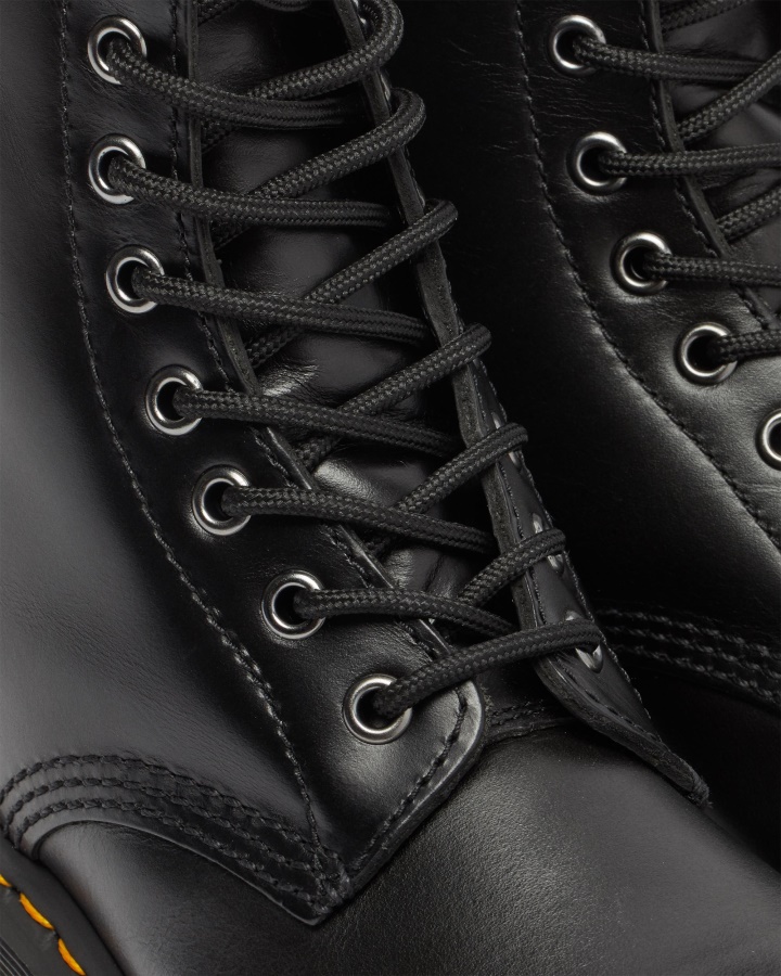 Cizme Cu șireturi, Căptușite Cu șireturi, Dr.martens Romania 1460 Serena, Gri închis