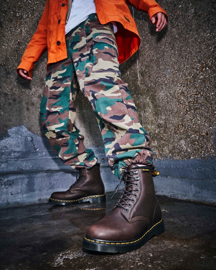 1460 Pascal Warmwair Cizme Din Piele Maro închis Valor Wp Dr.martens Romania