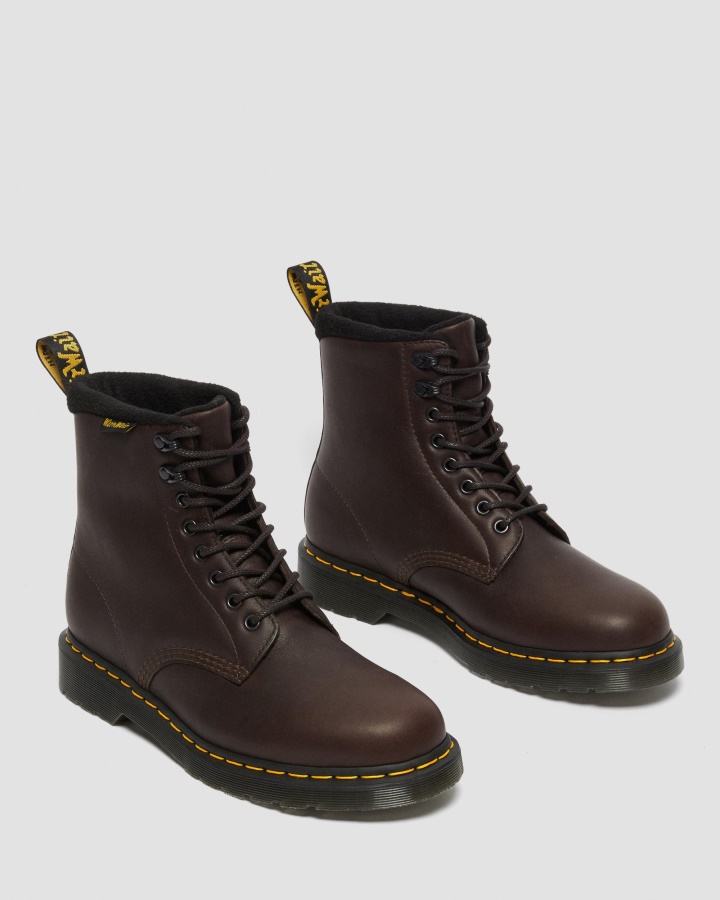 1460 Pascal Warmwair Cizme Din Piele Maro închis Valor Wp Dr.martens Romania
