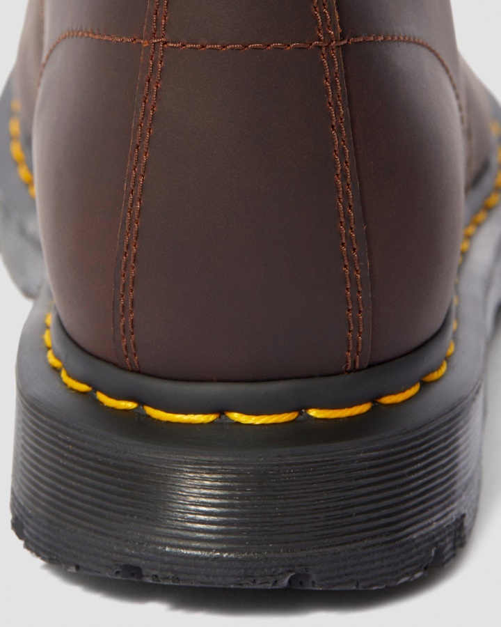 Cizme Dr.martens Romania Cocoa Snowplow 1460 Dm's Wintergrip Cu Siret