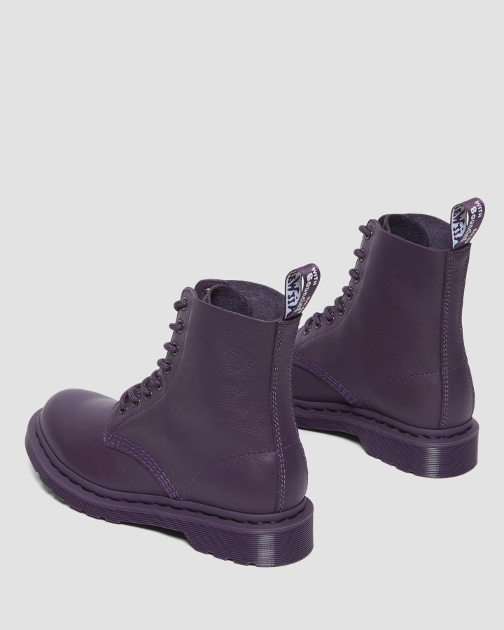 Dr.martens Romania Blackcurrant Virginia 1460 Pascal Cizme De Dama Mono Siret