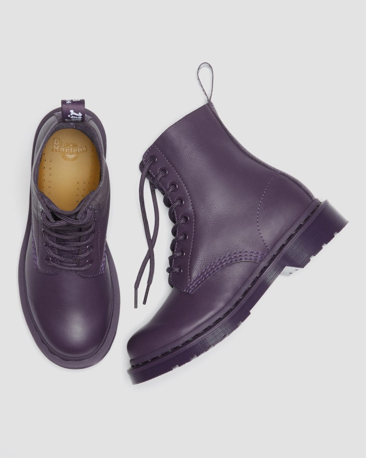 Dr.martens Romania Blackcurrant Virginia 1460 Pascal Cizme De Dama Mono Siret
